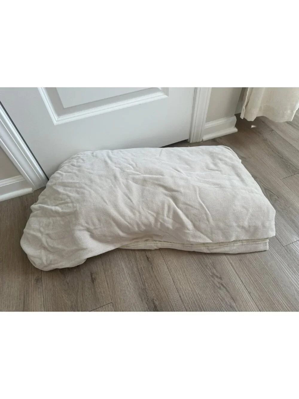 POTTERY BARN Cozy Cloud Duvet Cover in Oatmeal Size King/Cal. King